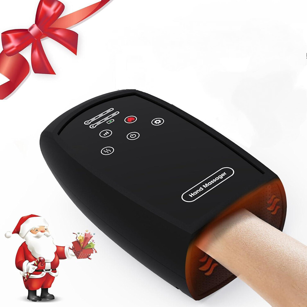 Cordless Electric Hand Massager With Compression, 3 Levels Pressure Point Therapy Massager For Arthritis, Pain Relief, Carpal Tunnel And Finger Numbne