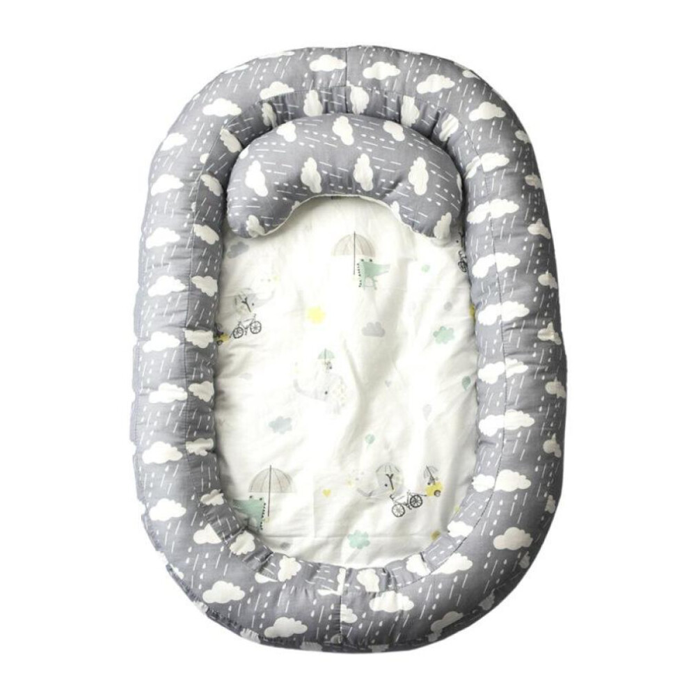Baby Bassinet For Bed Portable Baby Lounger For Newborn Crib Breathable And Sleep Nest With Pillow