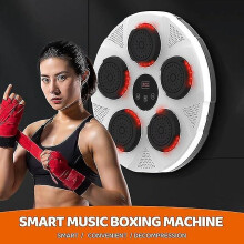 Electronic music boxing machine, boxing training equipment, indoor portable music bag fighting game,