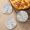 Stainless Steel Pizza Cutter with Ergonomic Handle, 9cm 7
