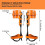 Tree Climbing Spikes, Portable Pole Climbing Spurs, Anti-rust Tree Climbing Tool For Climbers, Logging, Hunting Observation, Fruit Picking 3