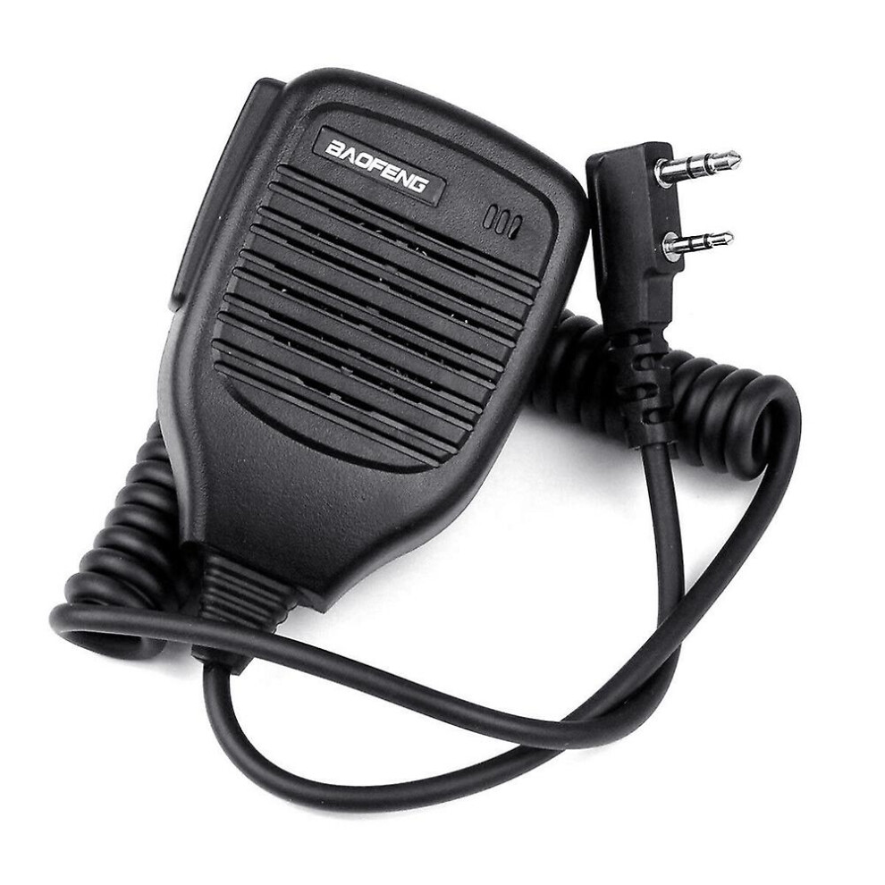 2Pin Handheld Ptt Speaker Mic Microphone For Baofeng Retevis Kenwood Tyt Wouxun_dayuan 8107440922502