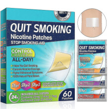 (120pcs) 3 In 1 Smoking Aid Stop Smoking Patch, Easy And Effective To Help Quit Smoking, Safety Anti-smoking Stickers