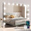 Hollywood Mirror Usb Makeup With Lights Lighted 10 Bulbs 3 Lighting Modes(only Lights) 4