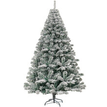 (Excluding lights, 90CM) Snow Flocked Artificial Christmas Tree For Indoor And Outdoor