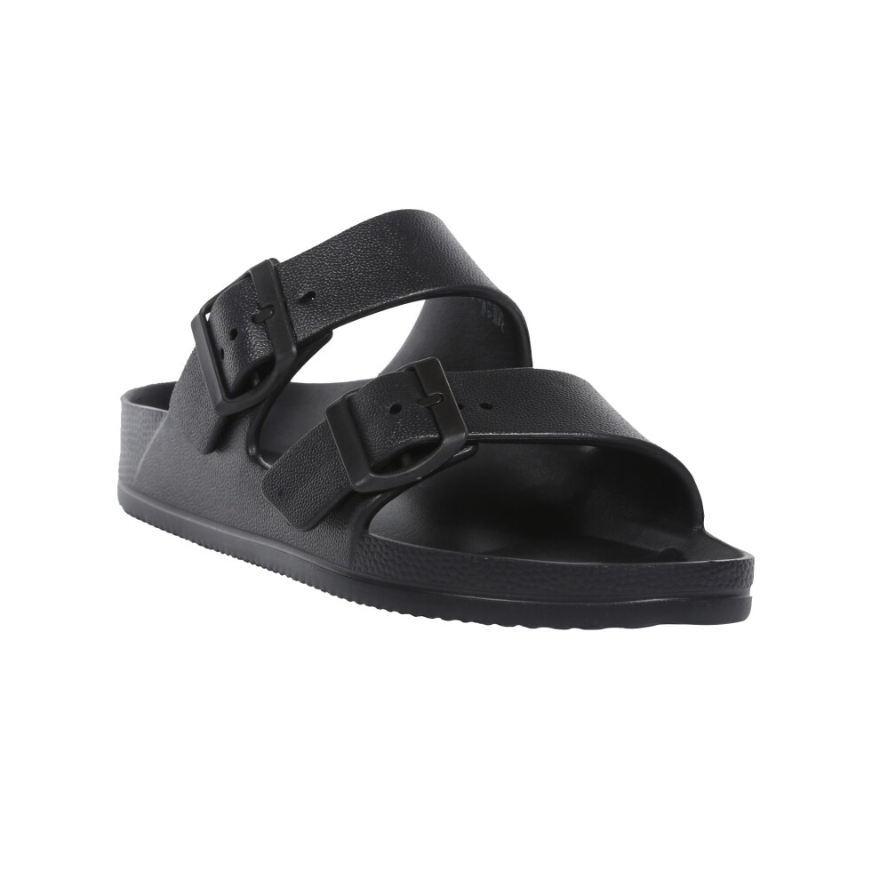 (6.5 UK, Black) Regatta Womens/Ladies Brooklyn Dual Straps Sandals