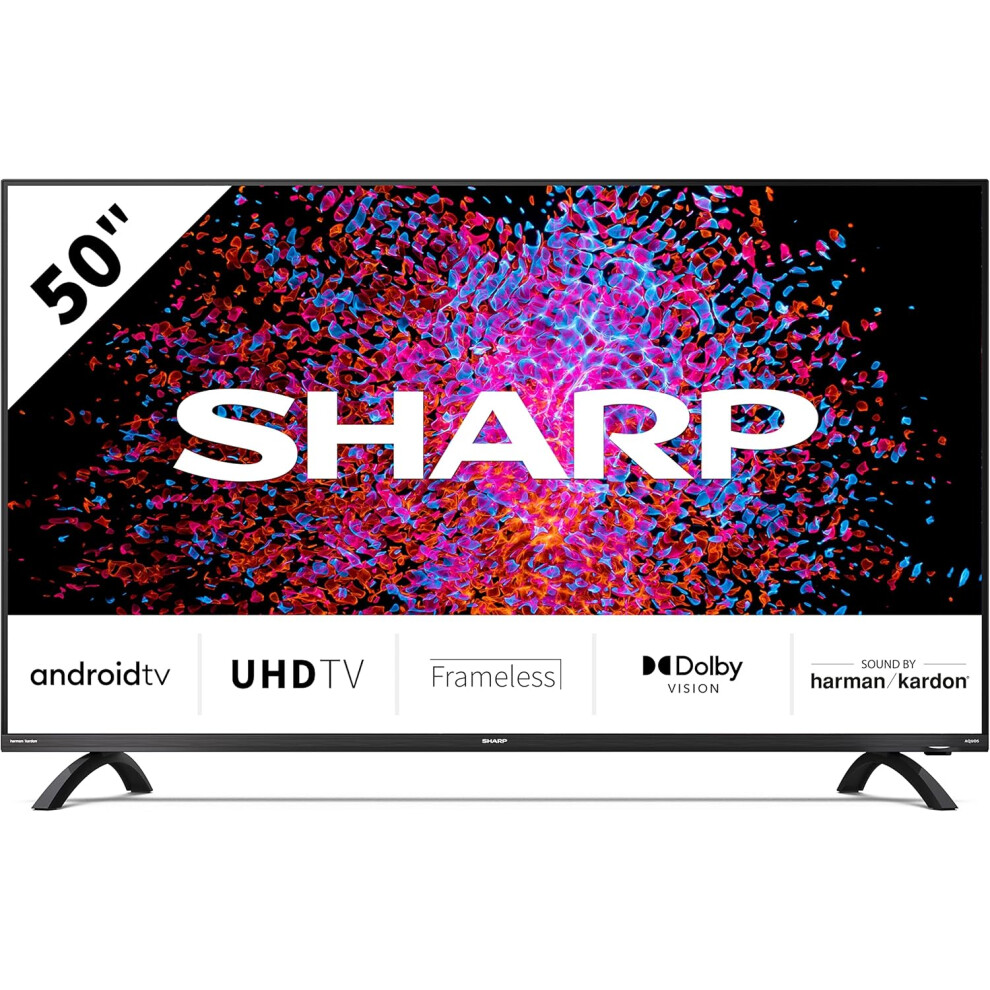 Sharp 50EN6KA 50-Inch 4K Ultra HD Frameless LED Smart TV