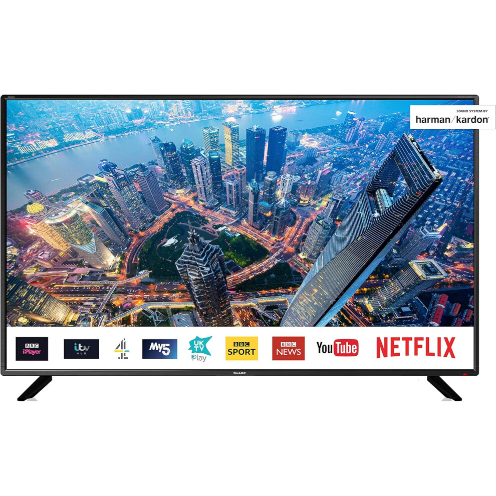 Sharp 4T-C50BJ2KF2FB (50BJ2K) 50-Inch 4K UHD HDR Smart TV