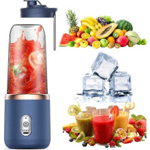 Mini Blender, USB Rechargeable Portable Blender, 300 Ml Smoothie Blender, Portable, Fruits and Vegetables, Mini Electric Blender[O1020]