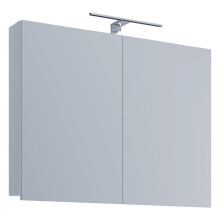 Wood bathroom furniture mirror cabinet mirror Badinos 80 cm