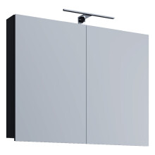 Wood bathroom furniture mirror cabinet mirror Badinos 80 cm