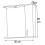 Mirror cabinet bathroom mirror lighting Lisalo M 4