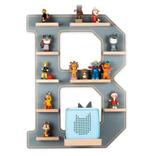 Regal Buchstabe B für Toniebox Tonies