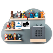 Regal Holz Wolke Toniebox Tonies