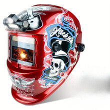 (as the picture) Solar automatic darkening welding mask argon arc welding helmet welding helmet protective mask Cutting Helmet Welding Helmet