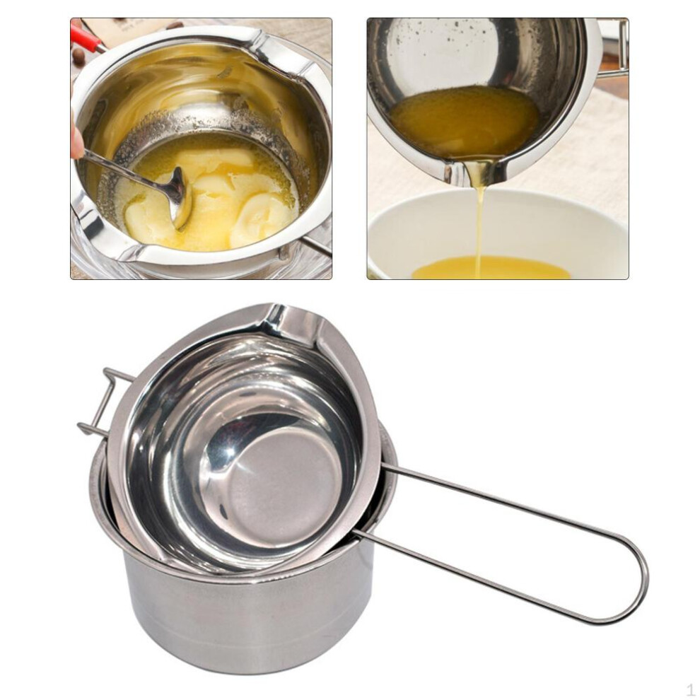 Stainless Steel Double Boiler Melting Pot For Chocolate, Butter, Scented Candle Making