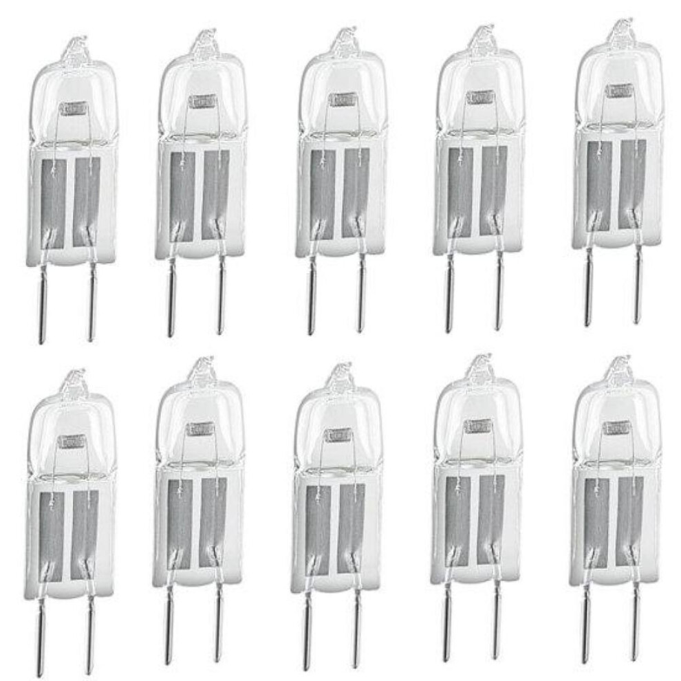 10pcs G4 12v 20w Halogen Pin Base Light Bulbs For Chandeliers Pendant Lamps