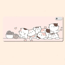 (cat) Warm Desk Pad Heated Mouse Pad Keyboard Mat Electric Heating Desk Pad With 3 Heating Levels 3 Hours Auto Shut-off Desk Mat