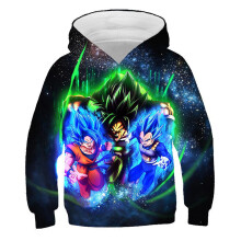(F, 7-8 Years) Anime Dragon Ball Kids Hoodies Novelty Hoodie Sweatshirts Pullover Tops For Boys And Girls Party And Birthday Gifts