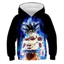 (E, 9-10 Years) Anime Dragon Ball Kids Hoodies Novelty Hoodie Sweatshirts Pullover Tops For Boys And Girls Party And Birthday Gifts