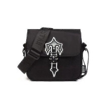(black reflective) 2023 Unisex Trapstar Postman Bag Fashion Messenger Bag Oxford Cloth Hip Hop Bag-yky