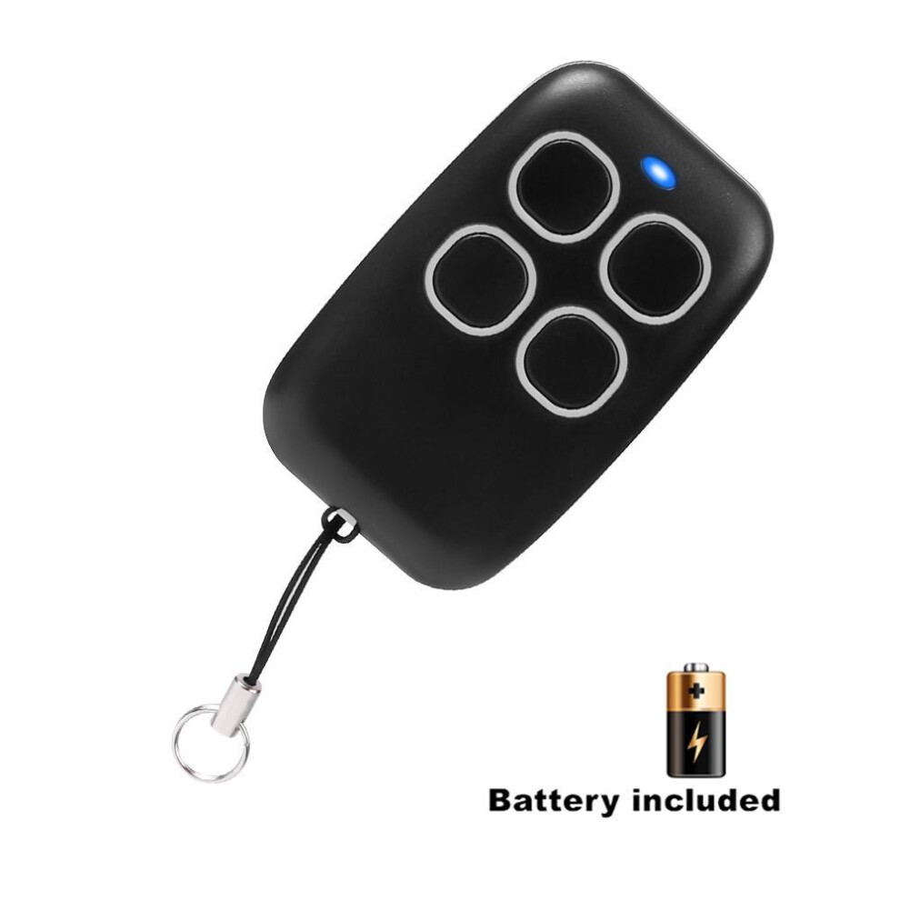 433mhz Rolling Code Remote Control 4 Buttons Duplicator Electric Gate Garage Door Opener Fixed Cloning Remote Control Cloner