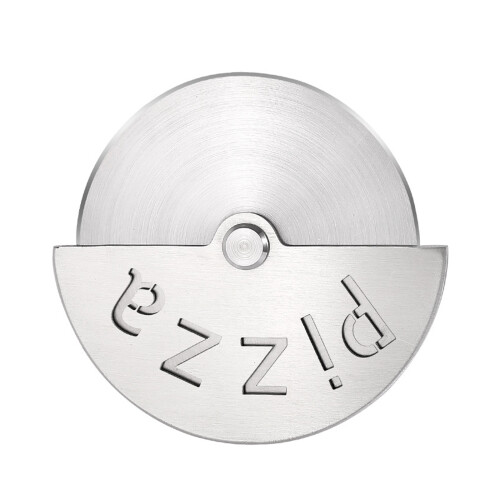Stainless Steel Pizza Wheel Cutter with Ergonomic Handle