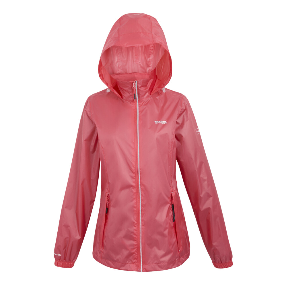 (18 UK, Peach Bloom) Regatta Womens/Ladies Corinne IV Waterproof Jacket