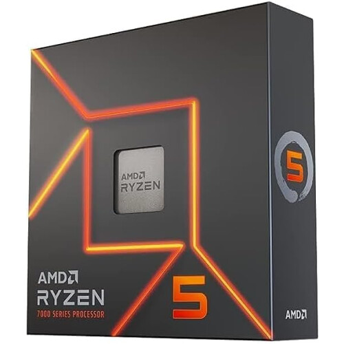 AMD AMD Ryzensets 5 7600X Processor (integrated radeon graphics, 6 cores/12 threads, 105W TDP