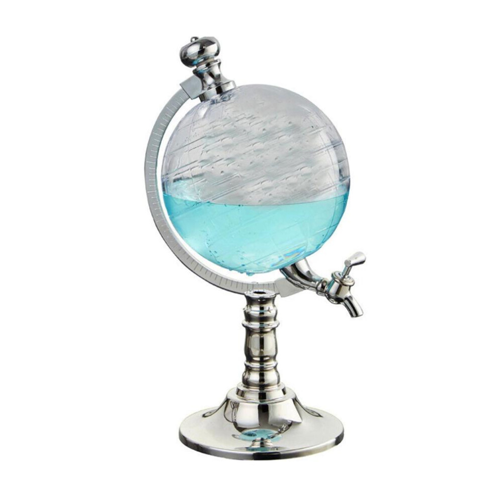 1.5l Globes Shape Dispenser With Funnel And Stopper - Tap Design, Decanter Dispenser For Wine,