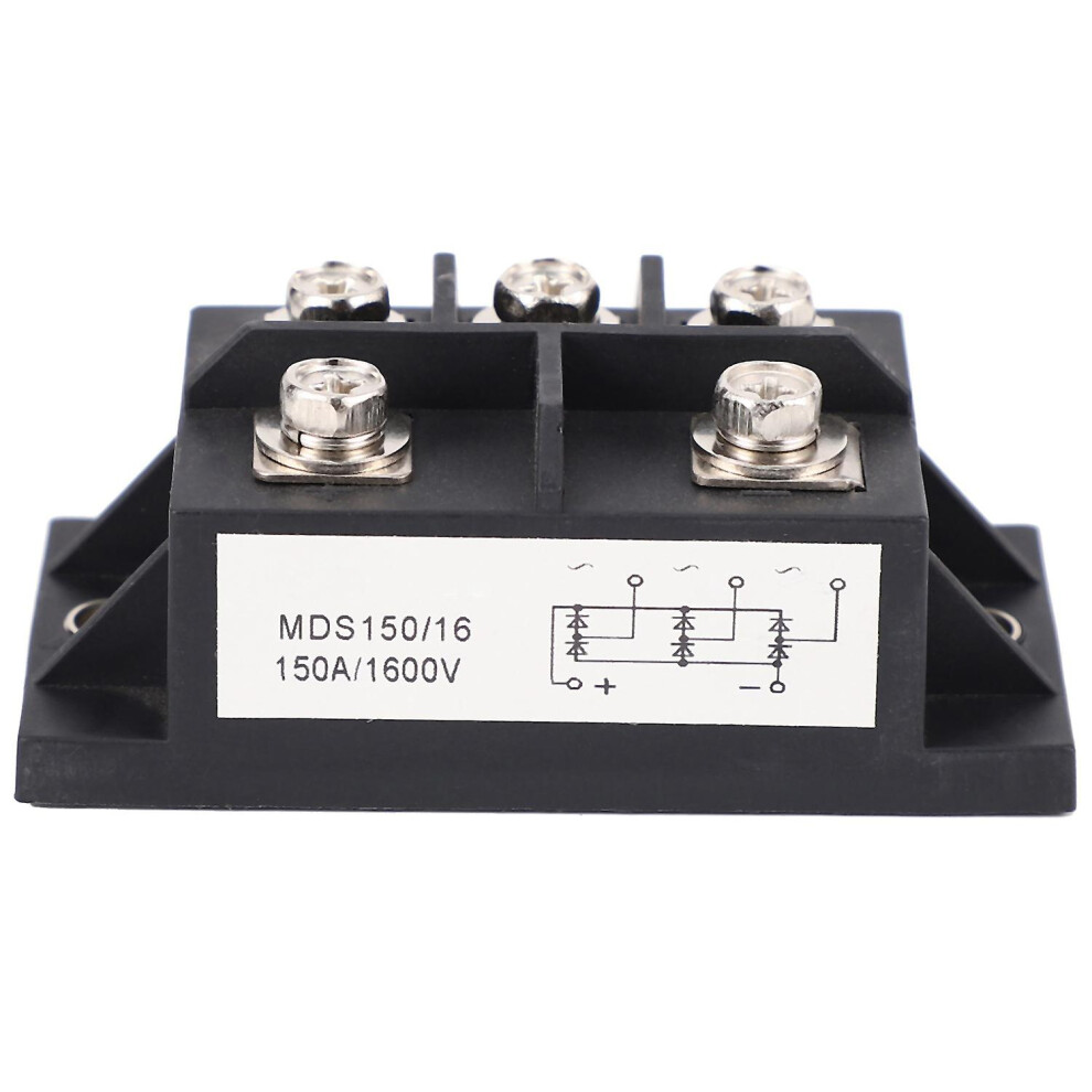 Mds150a 3-Phase Diode Bridge Rectifier 150A Amp 1600V Copper 150 Celsius 80X40x33mm Metal Case Diod 8795863601106