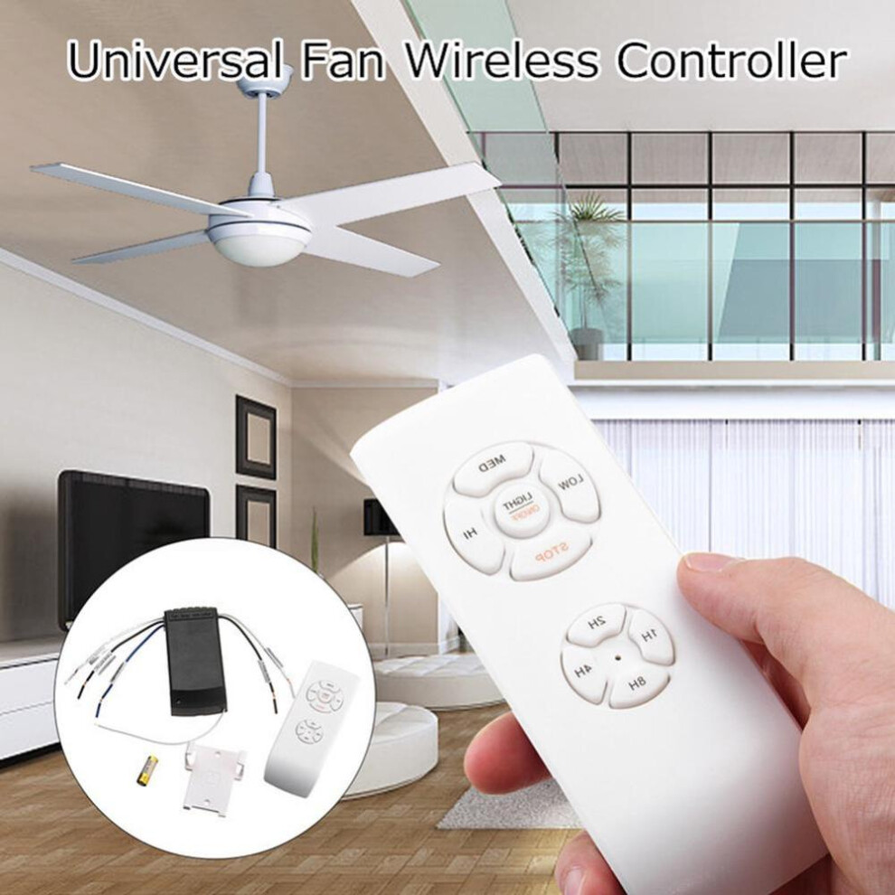 Ur Best Choice Universal Ceiling Fan Lamp Remote Control Kit Timing Wireless Receiver Home Tool