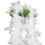 (White) 2m Red Feather Boa with Sunglasses - Party Accessory 1