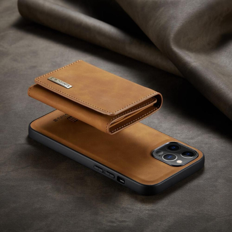 (brown, Sony Xperia 1 VI) Luxury Magnetic Detachable Leather Phone Wallet Case Purse For Iphone 13 Pro Max 12,samsung S21 S20,huawei Oneplus Google Card Holder Stand Back Cover
