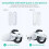 Noiposi Head Strap for Meta Quest 3s/3/Quest 2,Double Knobs Adjustable Elite Strap Replacement, VR Headset Accessories Strap Enhanced Support 2