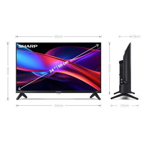 Sharp Sharp 24GD2225K LED TV HDR 1