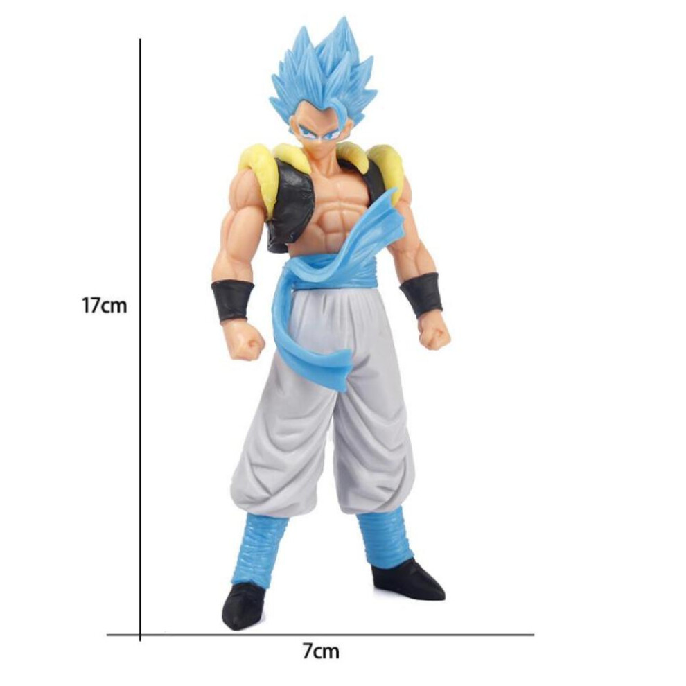 (as the picture, 14) Anime Dragon Ball Z Super Saiyan Son Goku Vegeta Anime Action Figure Model Gifts Collectible Figurines For Kids 18cm