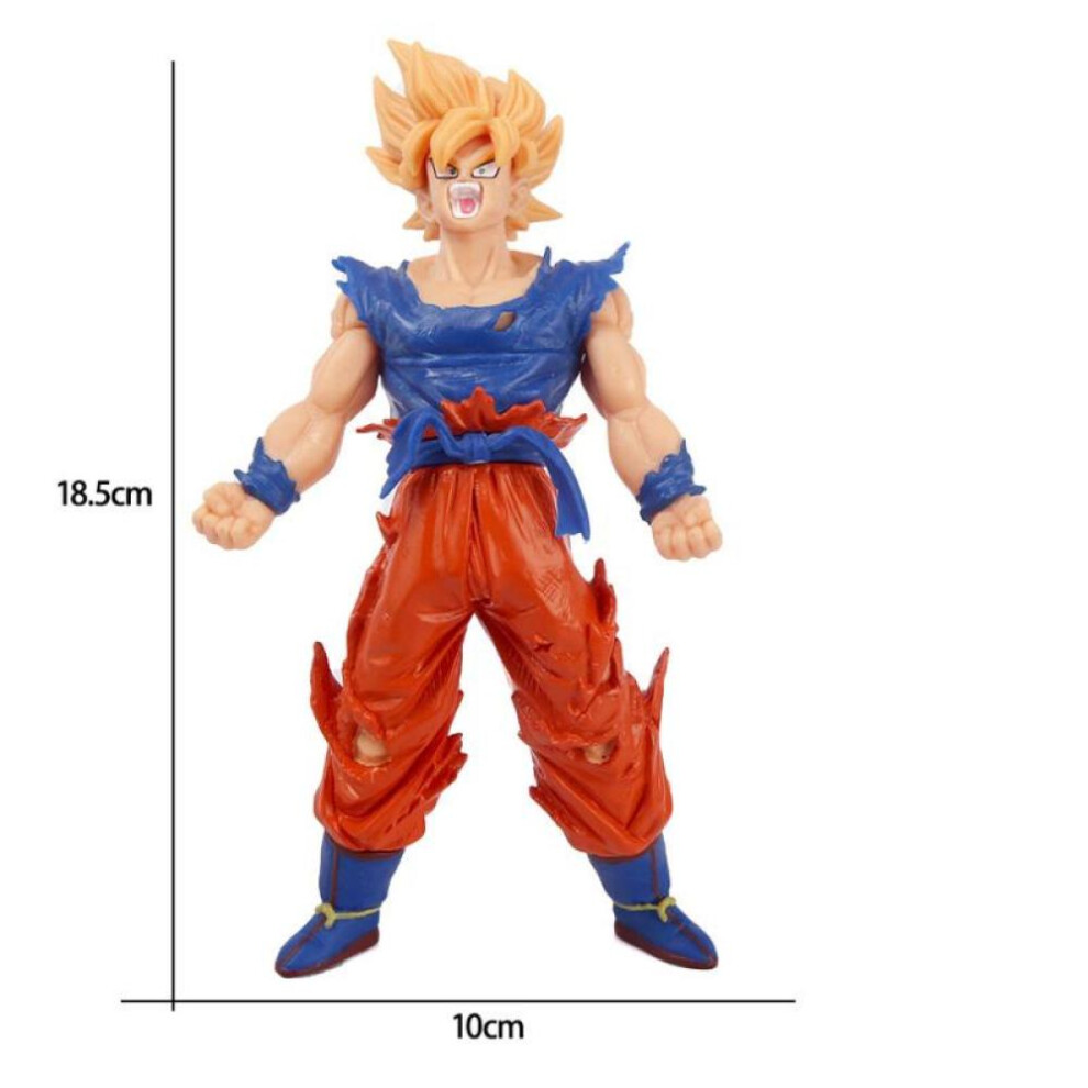 (as the picture, 05) Anime Dragon Ball Z Super Saiyan Son Goku Vegeta Anime Action Figure Model Gifts Collectible Figurines For Kids 18cm