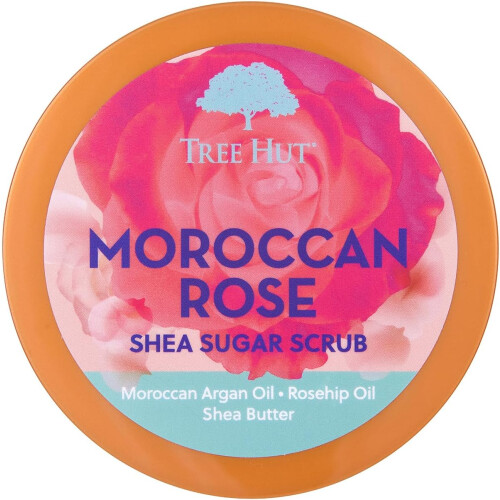 Moroccan Rose Tree Hut Shea Sugar Exfoliating Scrub - 18 oz by Tree Hut 1
