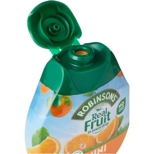 Robinsons Mini - No Added Sugar - Low Calorie - Orange, 6 Count 2
