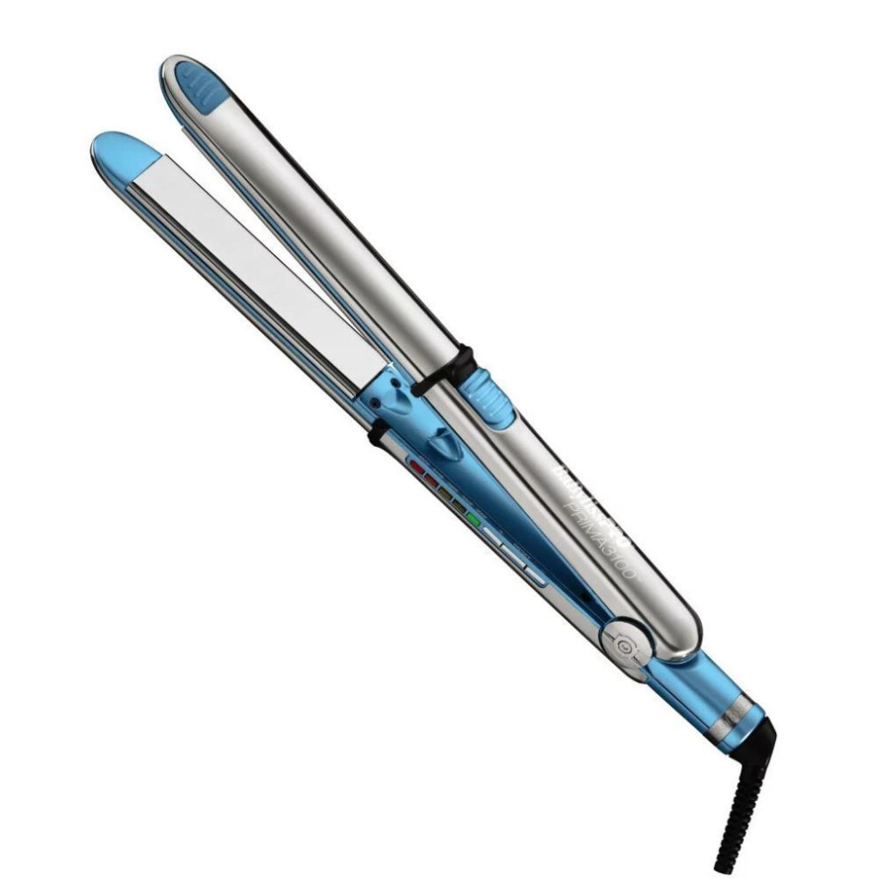 (EU Plug) Nano Titanium Prima Hair Curly Hair Straightener Flat Iron