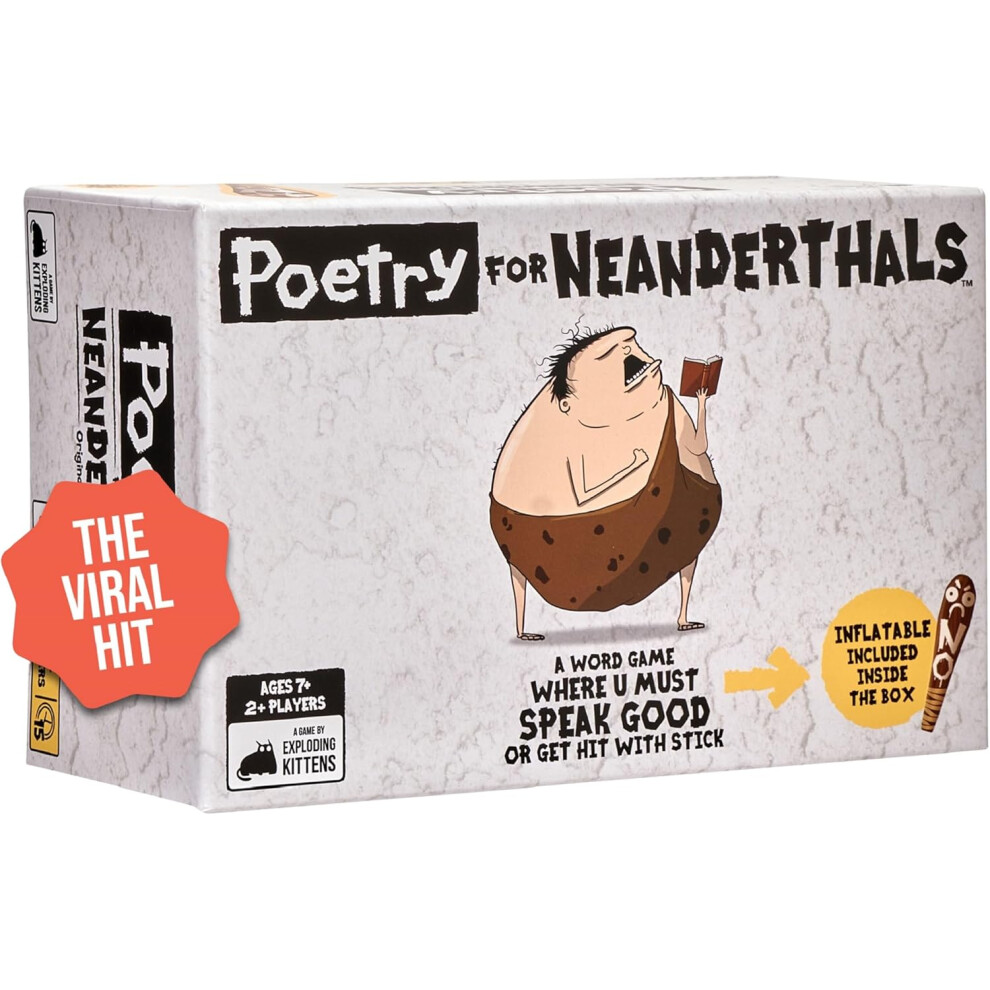 Poetry for Neanderthals by Exploding Kittens - 2+ Players