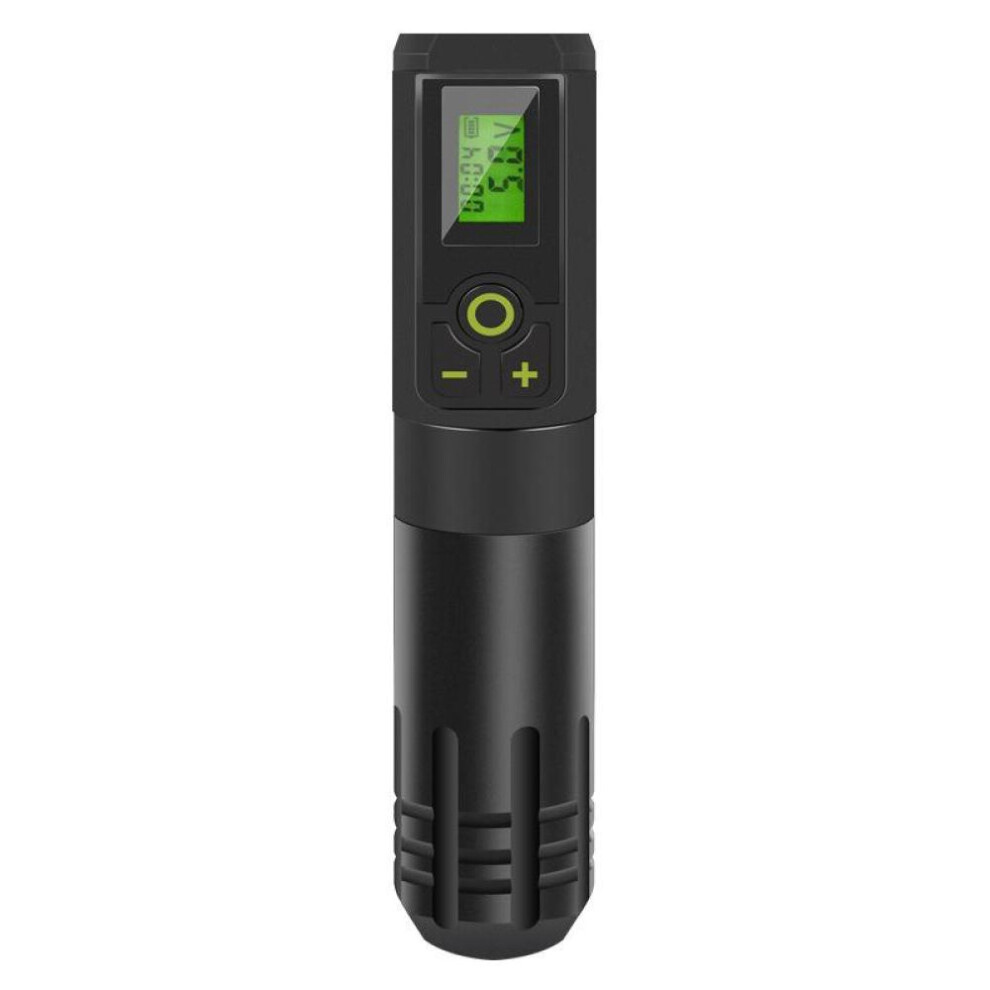 (black) Wireless Rotary Tattoo Pen Machine Permanent Makeup Machine Timing Function 2000mah Led Display For Liner Shader 0.5v Adjust 3.5mm Stroke