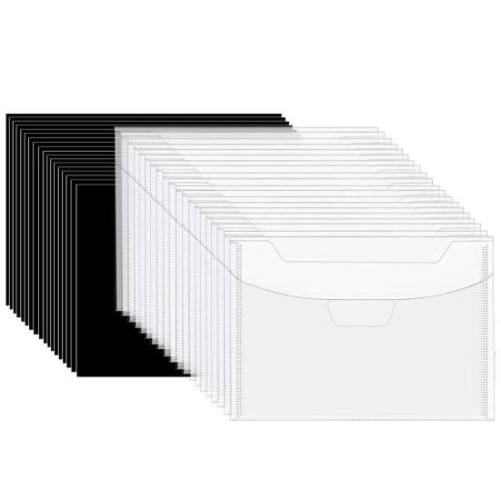 (40pcs) 40 Pcs Stamp Die Storage Bag Thickened Magnetic Sheets Easy Convenient Organization Diy Scrapbooking Accessories