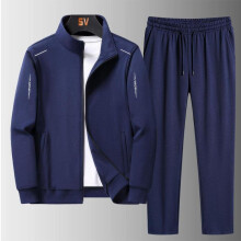 (blue, 4XL) Men's Sportswear Set, Tracksuits, Two Pieces Sets, Homme Clothes, Hoodies+Pants Suit, Male Streetswear, Hoodie Jackets, Plus Size