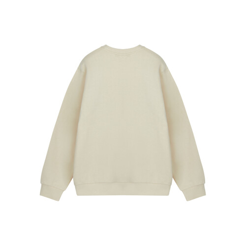 (Medium) Peanuts Snoopy Sweatshirt (Unisex Beige) 1