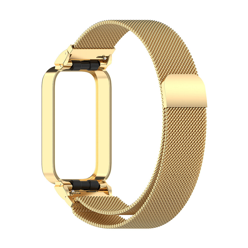 (Gold) Watch Strap Milanese Watch Strap For Xiaomi Band9 Active/Redmi Band 3 Watch Band Gold,Not,Specified 606096963214