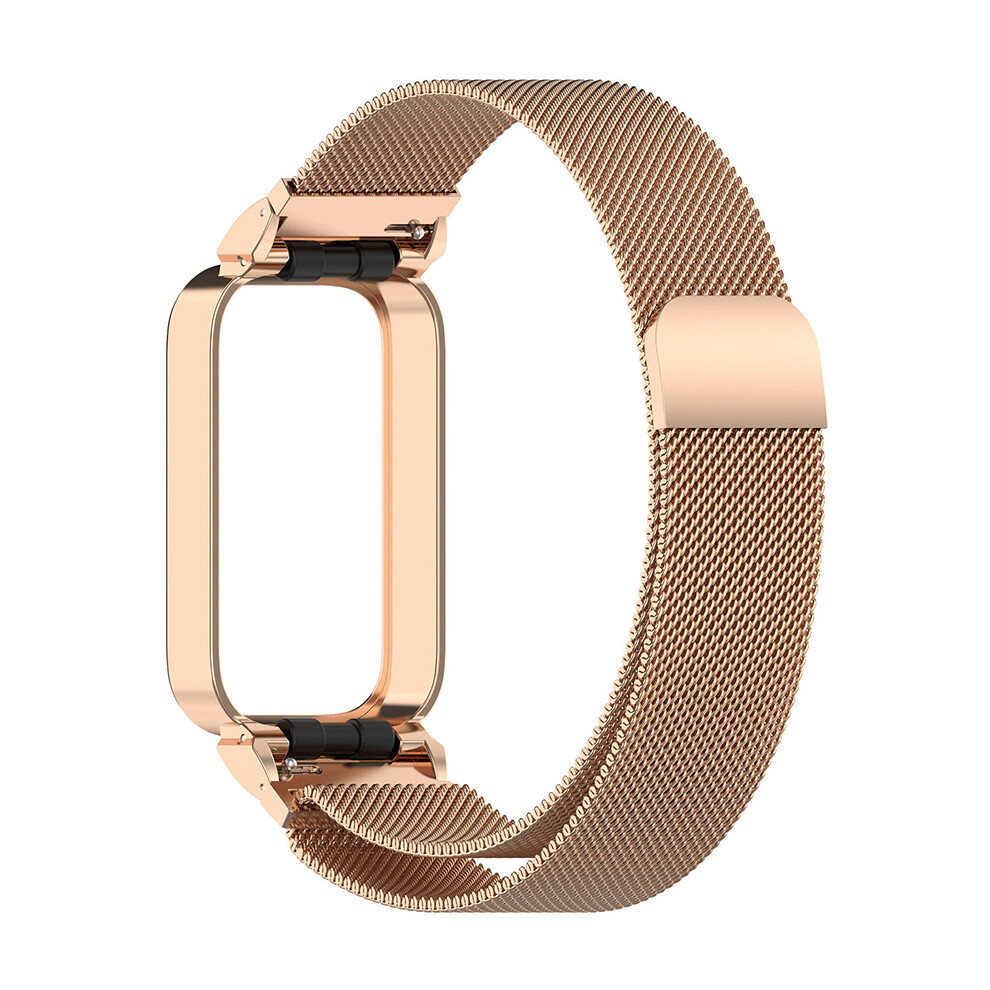 (Rose Gold) Watch Strap Milanese Watch Strap For Xiaomi Band9 Active/Redmi Band 3 Watch Band Gold,Not,Specified 606096963221