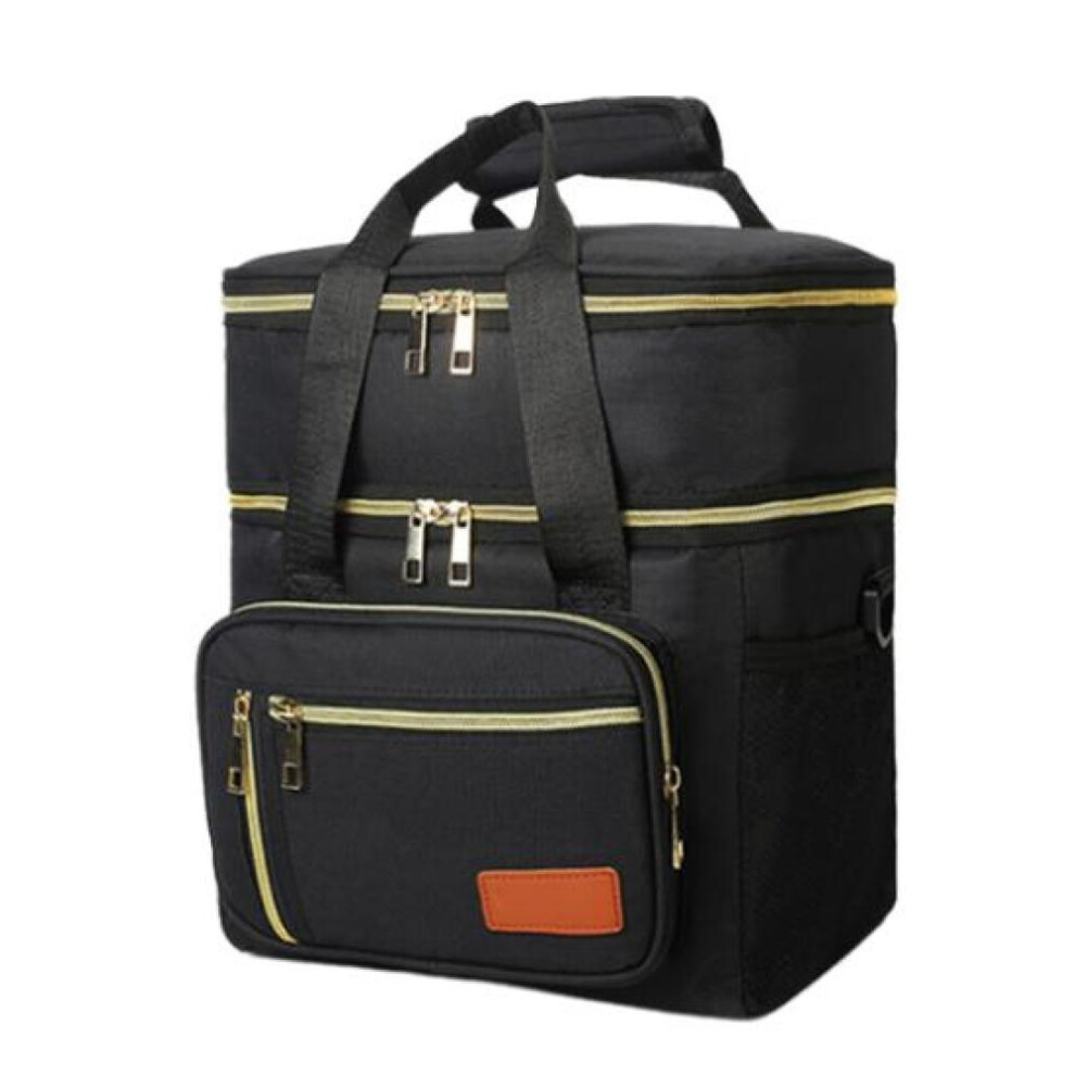 Breastmilk Cooler Bag With Ice Waterproof Leak-proof Insulated Picnic Bag Pack Double Layer Tote