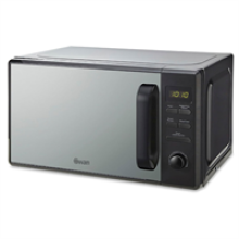 Swan Digital Microwave With 5 Power Levels 800W 20 Litre - Black